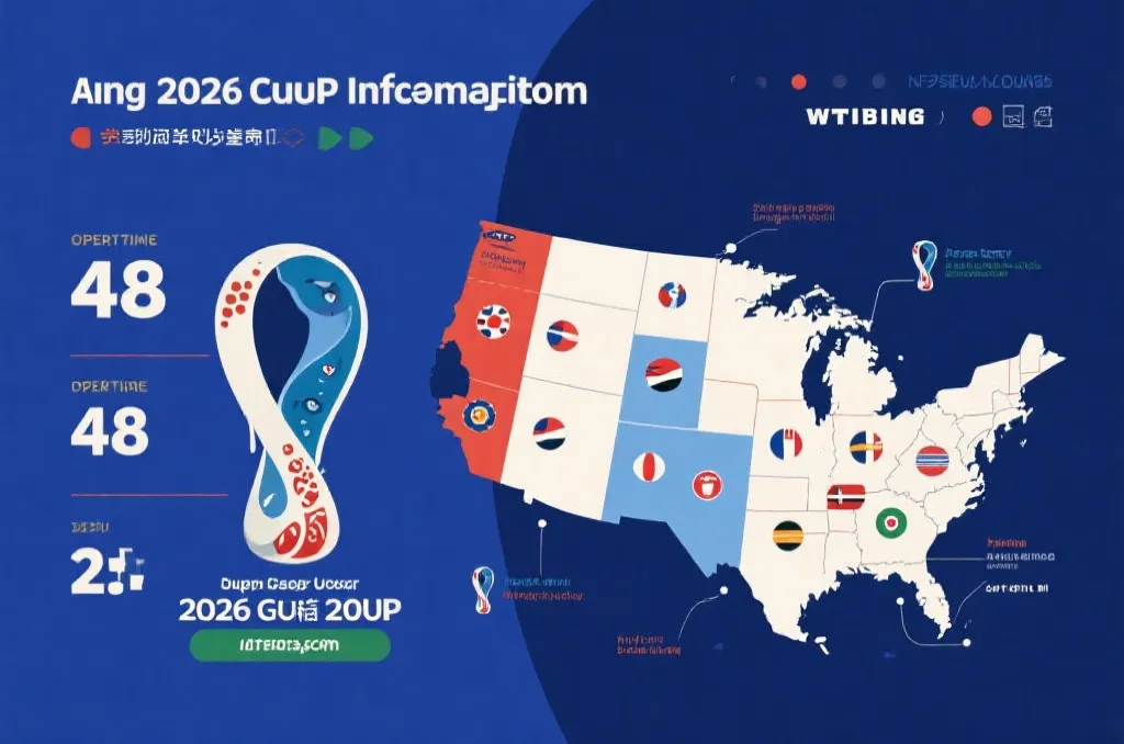 2026世界杯开幕时间美国在哪举办？48队新赛制、开幕战与美国主办城市一次看懂